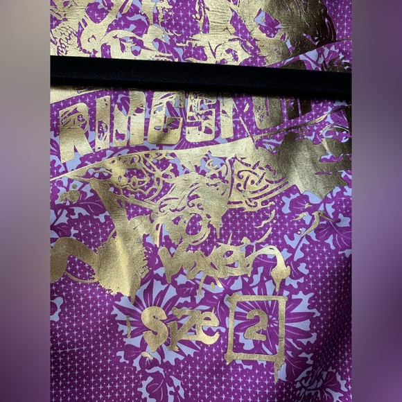 NWOT DuCati Jacket |  Sz 2 Striped | Unique 
Denim | Collared | NEW! - Picture 8 of 17